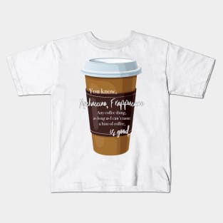 Mochaccinio Frappuccino Kids T-Shirt
